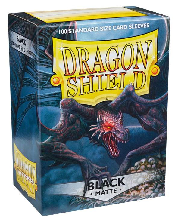 Dragon Shield Matte Sleeves Black