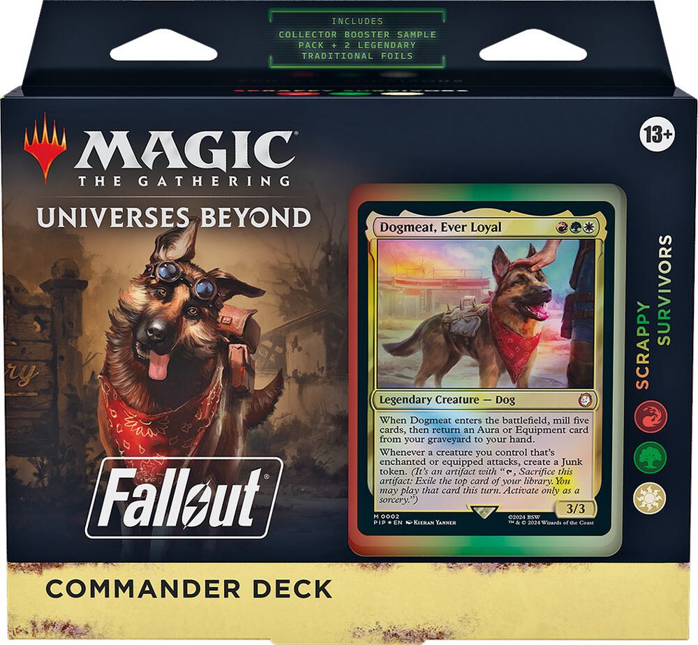 MTG Fallout Commander Deck - Scrappy Survivors