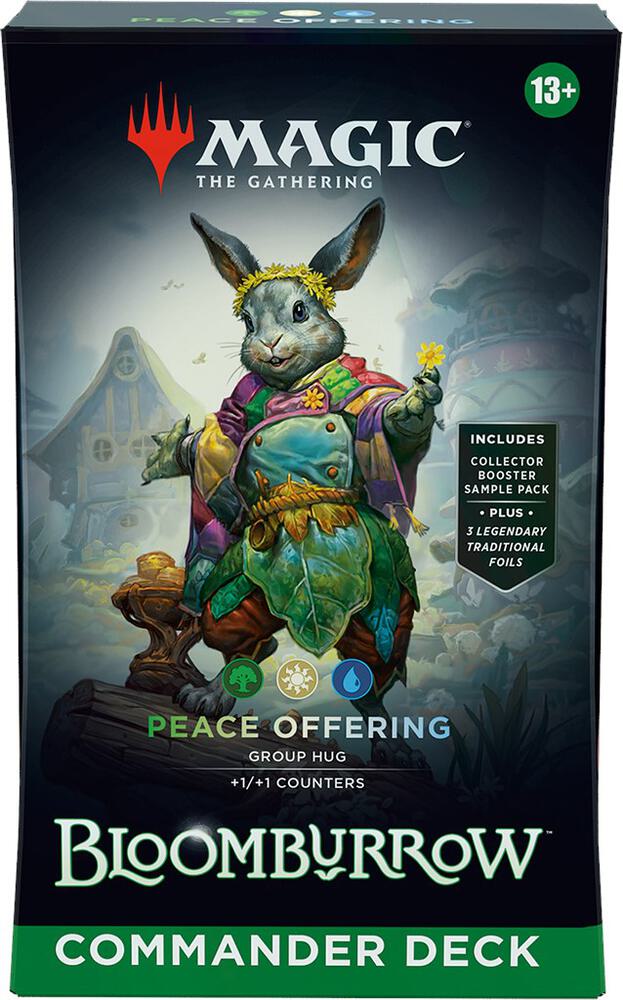 MTG Bloomburrow Commander Deck Peace Offering