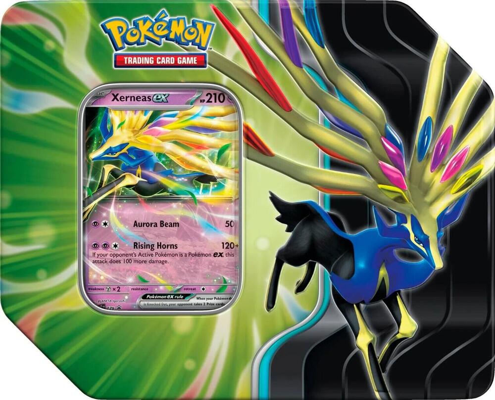 Pokemon Azure Legends Tin Xerneas ex