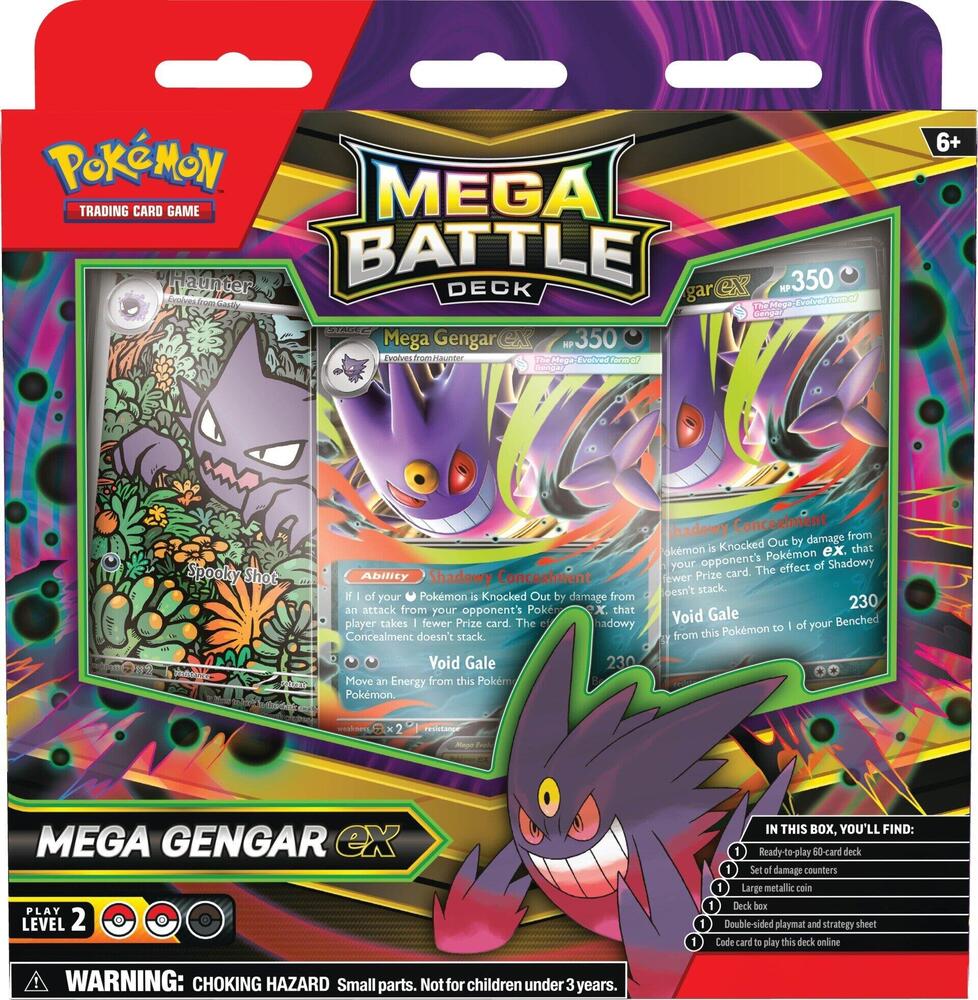 Pokemon Mega Battle Deck Mega Gengar ex