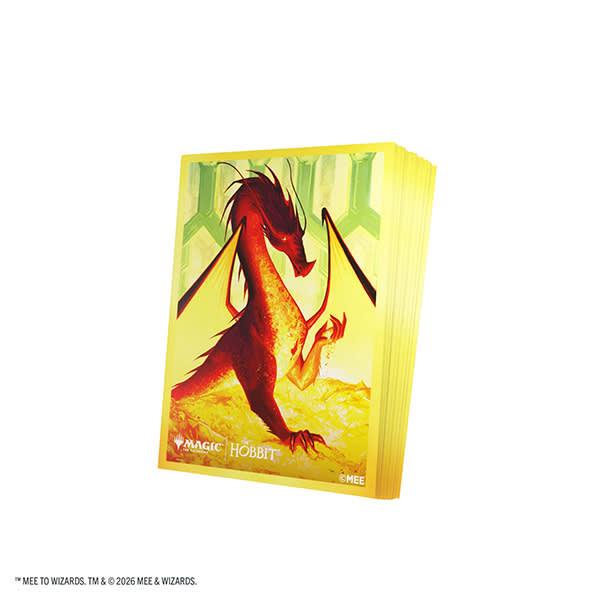 MTG The Hobbit Smaug the Golden Card Sleeves