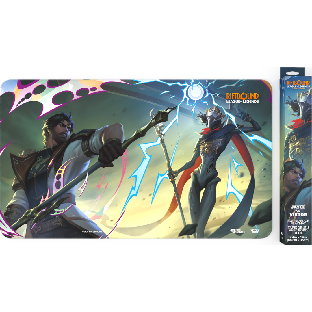 Riftbound Vendetta Jayce vs Viktor Playmat