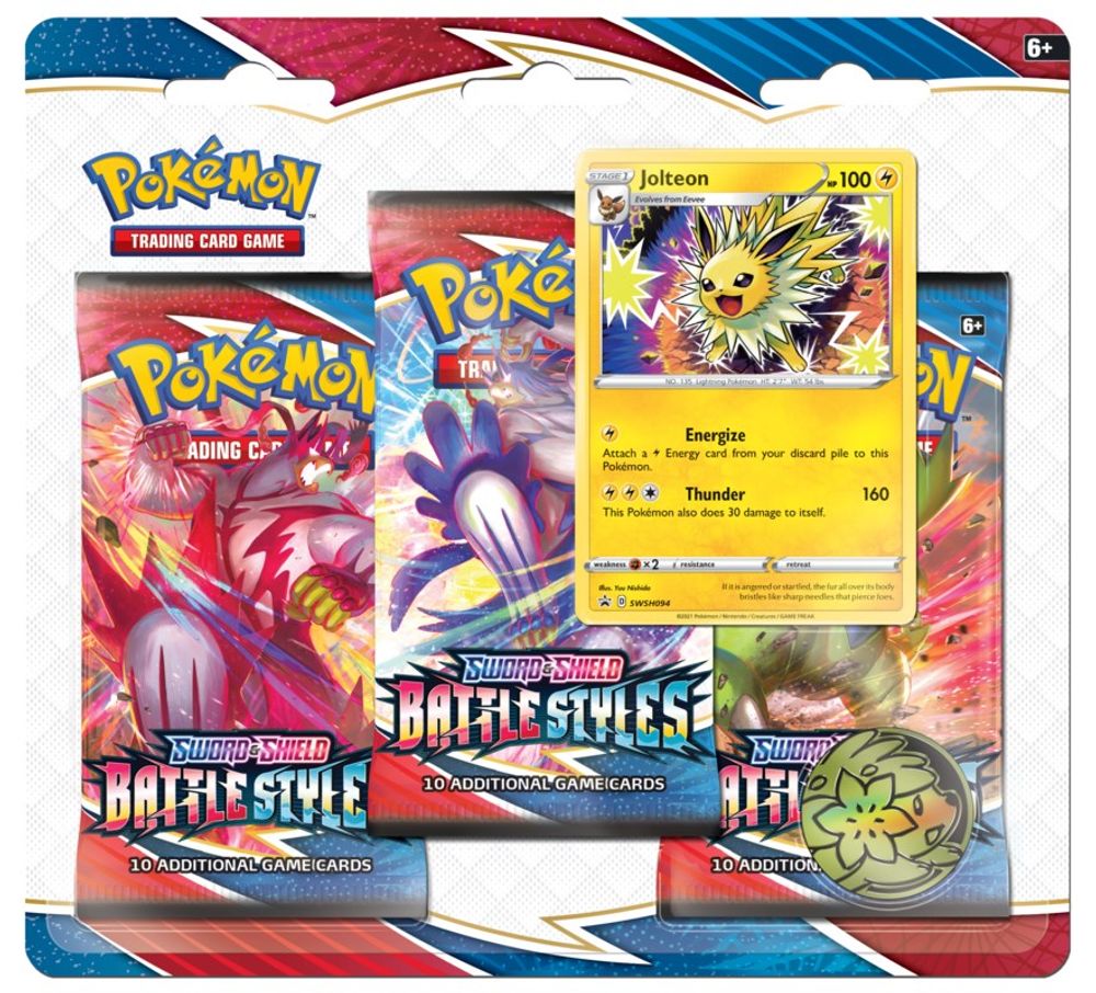 Pokemon Battle Styles Blister Box - Jolteon