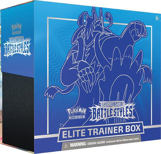 Pokemon Battle Styles Elite Trainer Box Rapid Strike Urshifu Blue
