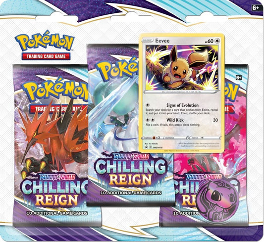 Pokemon Chilling Reign Blister Box - Eevee