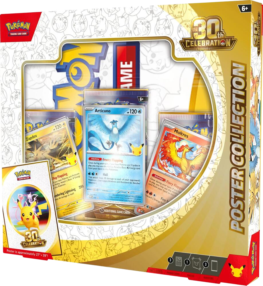 Pokemon 30th Celebration Poster Collection