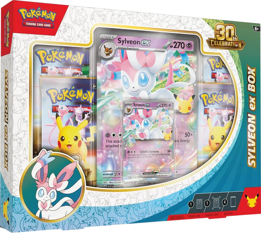 Pokemon 30th Celebration ex Box (Sylveon ex)