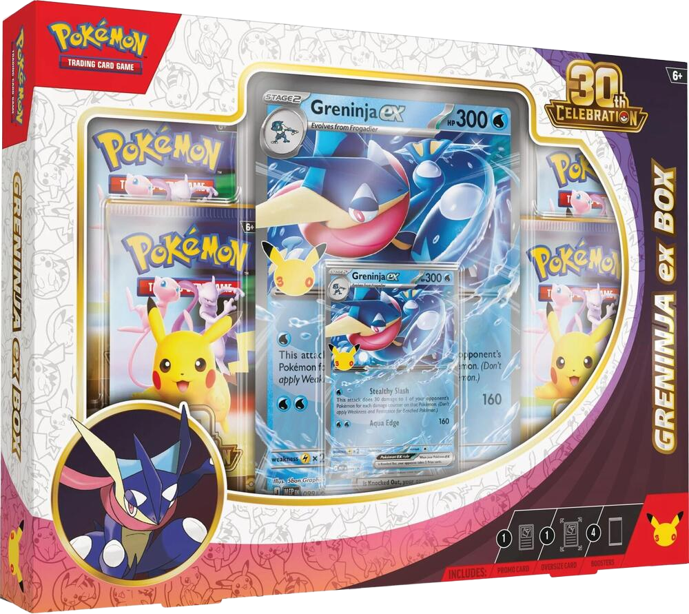 Pokemon 30th Celebration ex Box (Greninja ex)
