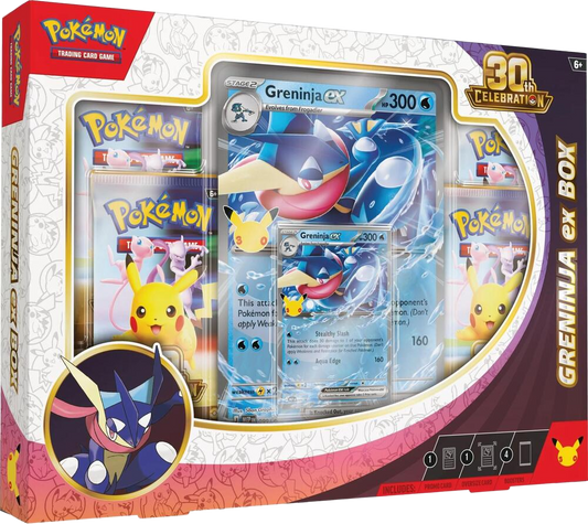 Pokemon 30th Celebration ex Box (Greninja ex)