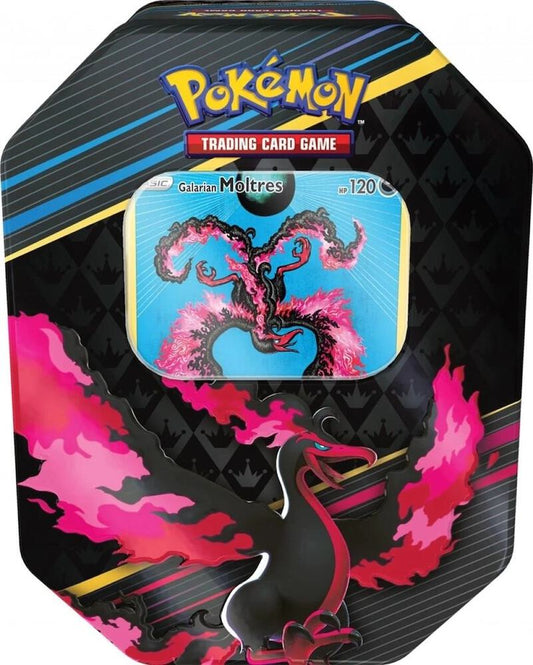 Crown Zenith Tin 5-Pack (Galarian Moltres)