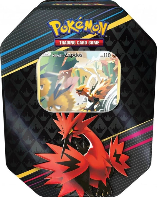 Crown Zenith Tin 5-Pack (Galarian Zapdos)