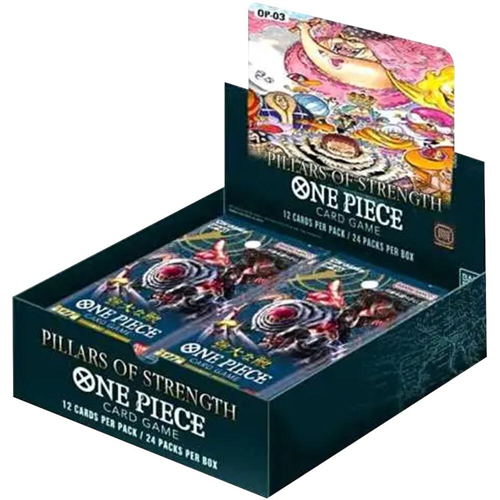 One Piece Card Game OP-03 Pillars of Strength English booster box