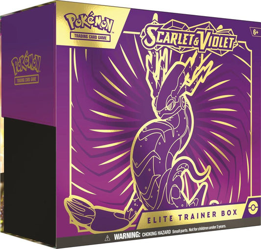 Pokemon Scarlet Violet Base Set Elite Trainer Box Miraidon