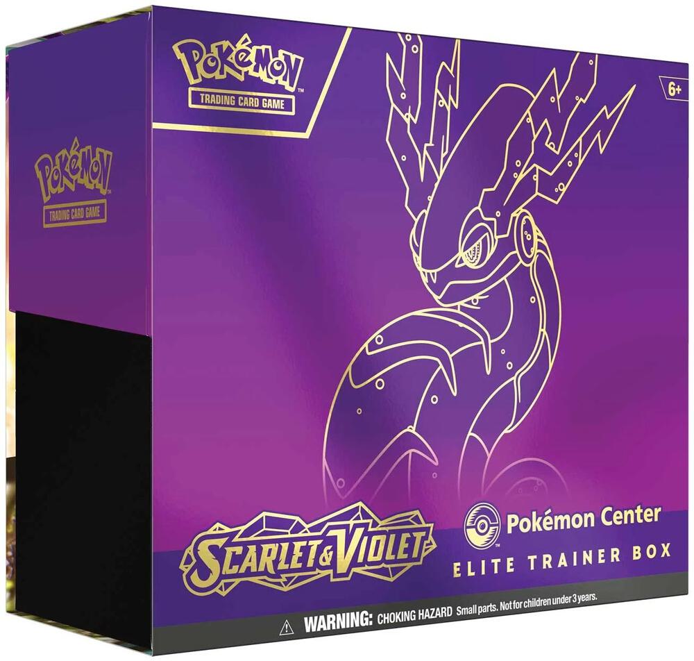 Pokemon Scarlet & Violet Pokemon Center Elite Trainer Box Miraidon