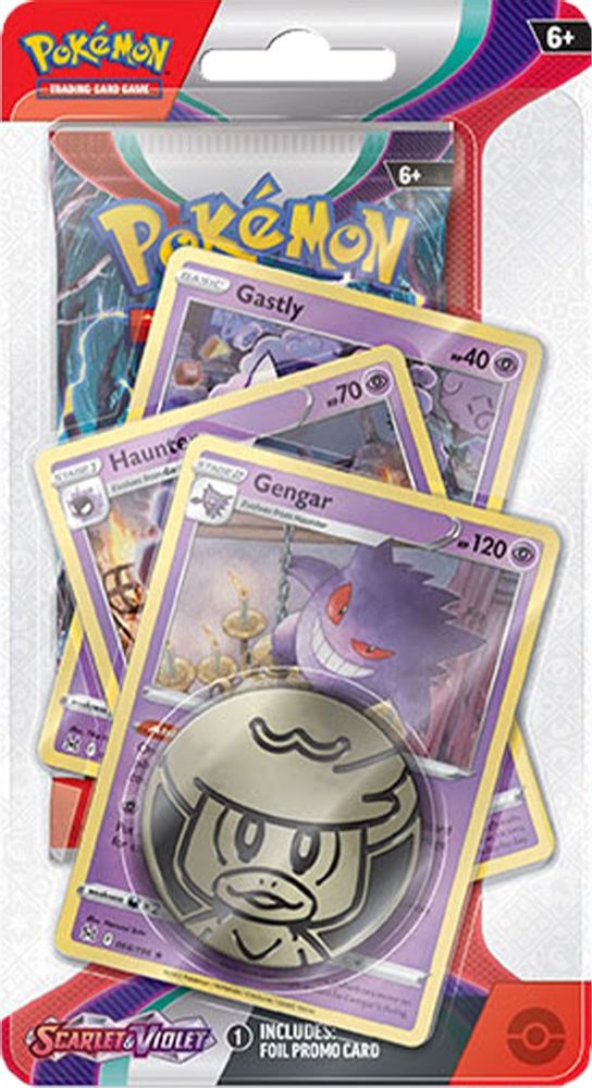 Pokemon Scarlet Violet Checklane Blister - Gengar