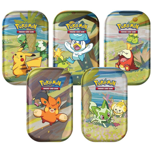 Pokemon Paldea Friends Mini Tins 5-Pack