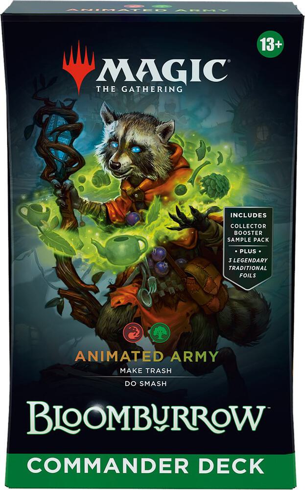 MTG Bloomburrow Commander Deck Animated Army