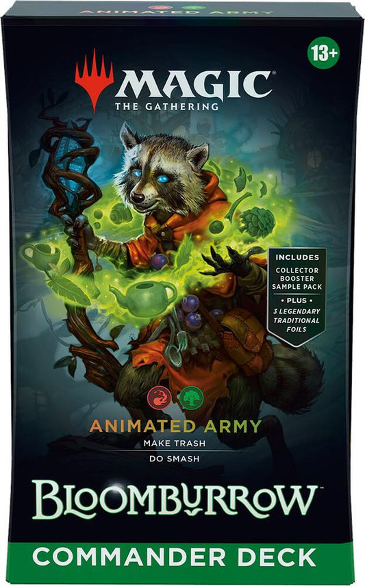 MTG Bloomburrow Commander Deck Animated Army