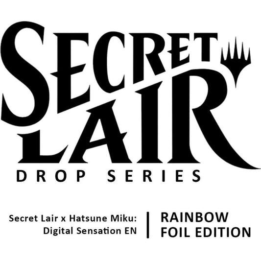 Secret Lair x Hatsune Miku Digital Sensation Rainbow Foil