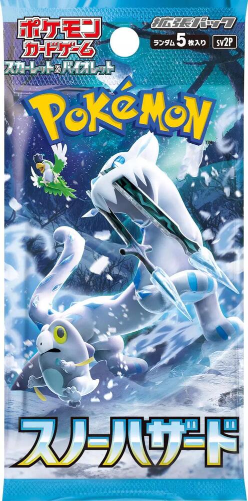 Pokemon Snow Hazard Booster Pack