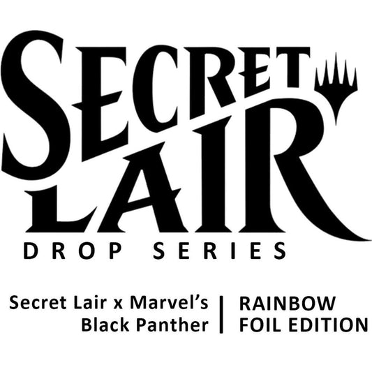Secret Lair Black Panther Rainbow Foil