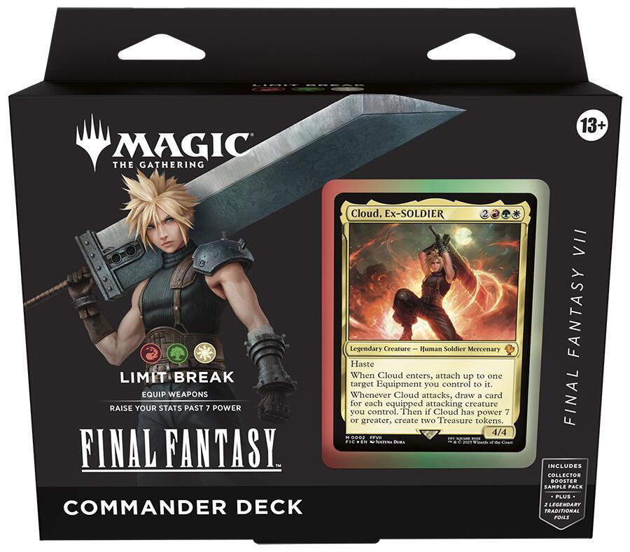 MTG Final Fantasy Commander Deck Limit Break (Cloud)