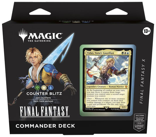MTG Final Fantasy Commander Deck Counter Blitz (Tidus)