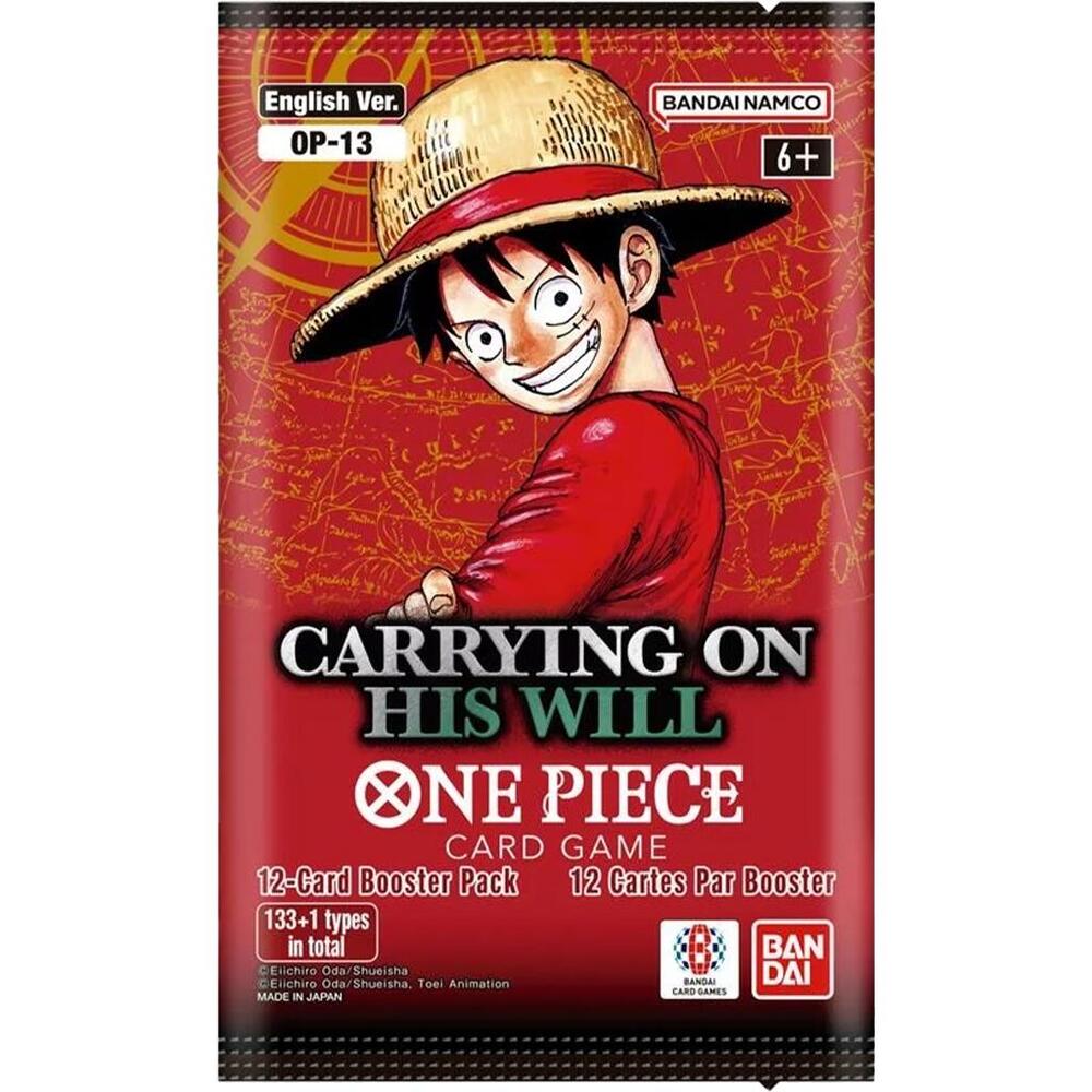One Piece OP-13 Carrying On His Will Booster Pack