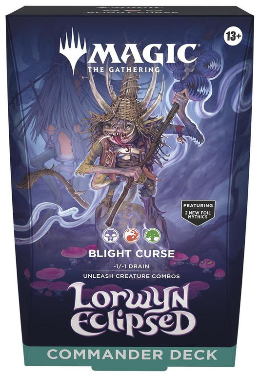 MTG Lorwyn Eclipsed Commander Deck Blight Curse