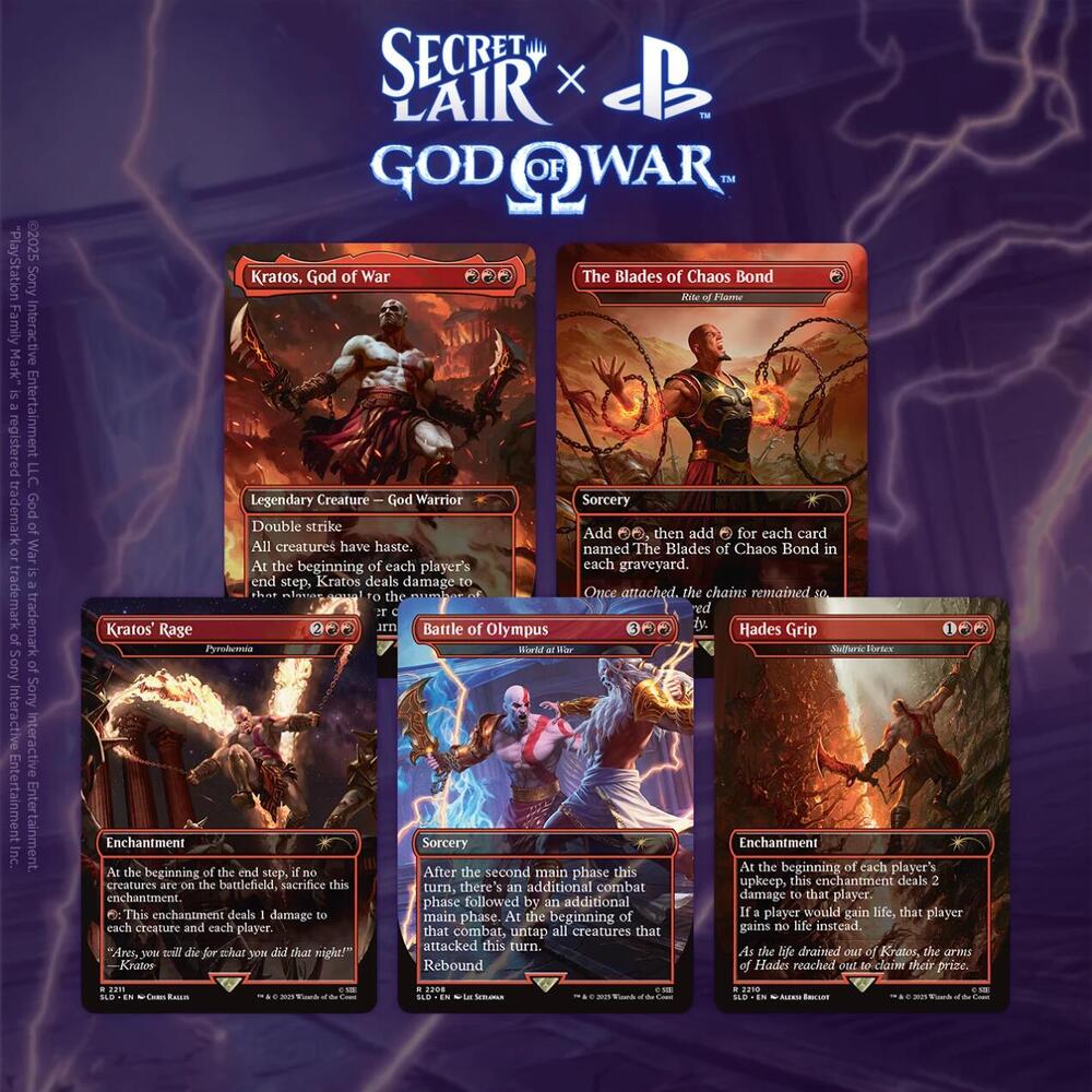 MTG God of War: Greek Non-Foil Secret Lair