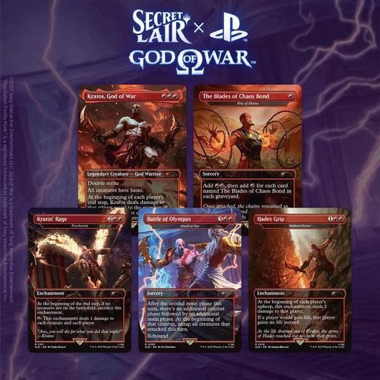 MTG God of War: Greek Non-Foil Secret Lair