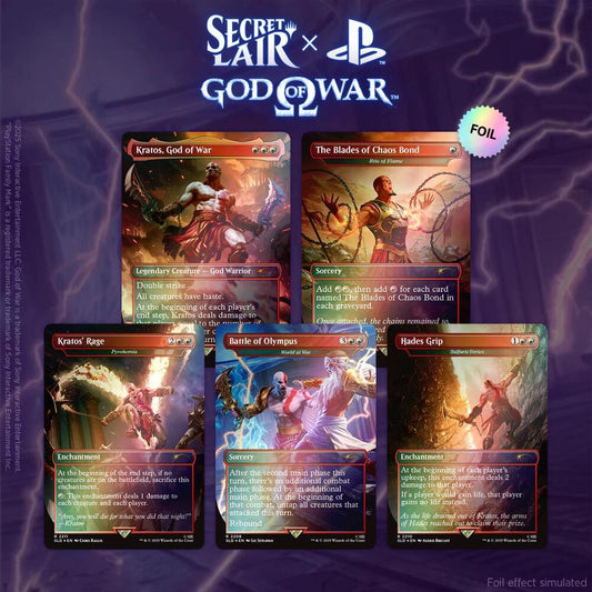 MTG God of War: Greek Traditional-Foil Secret Lair