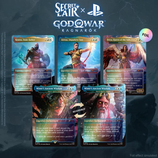Secret Lair God of War: Norse Foil