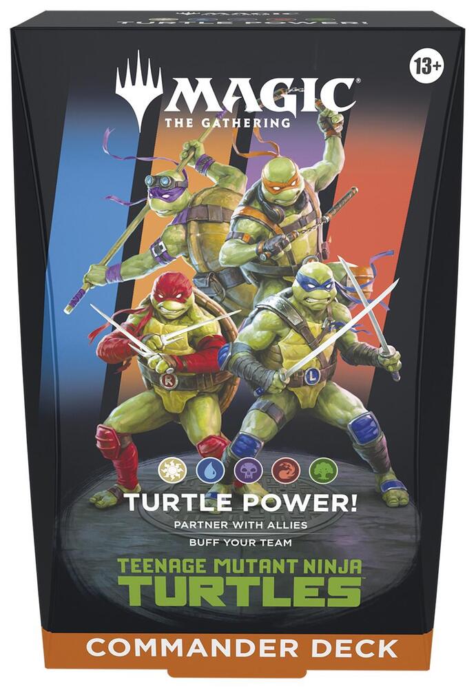 MTG Teenage Mutant Ninja Turtles Commander Deck Turtle Power