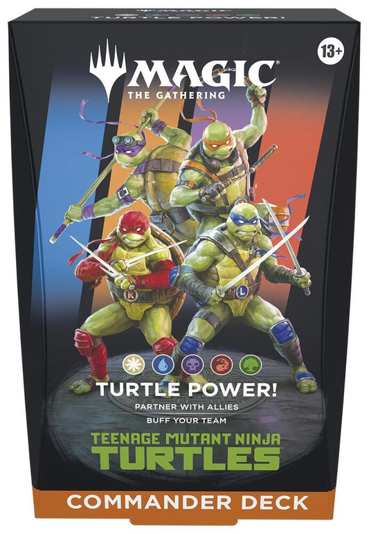MTG Teenage Mutant Ninja Turtles Commander Deck Turtle Power