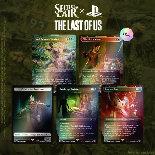 MTG Lasof Us Part 1 Rainbow-Foil Secret Lair