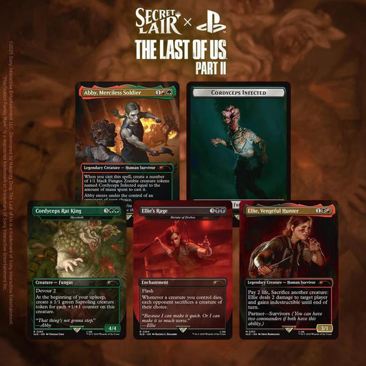 MTG Last of Us Part 2 Non-Foil Secret Lair
