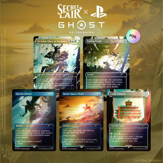 MTG Tsushima Rainbow-Foil Secret Lair