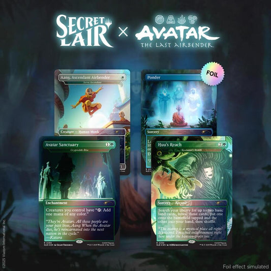 MTG Avatar Secret Lair - A Lot To Learn - Foil
