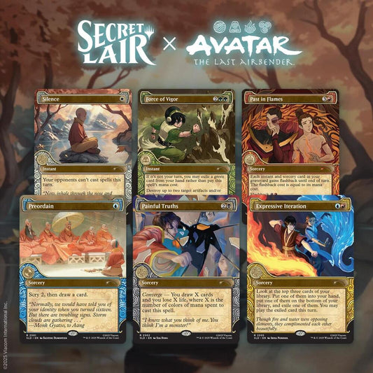 MTG Avatar Secret Lair - One with the Elements - Nonfoil