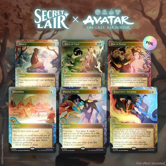 MTG Avatar Secret Lair - One with the Elements - Foil