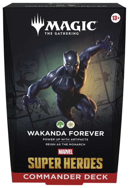 MTG Marvel Super Heroes Commander Deck Wakanda Forever
