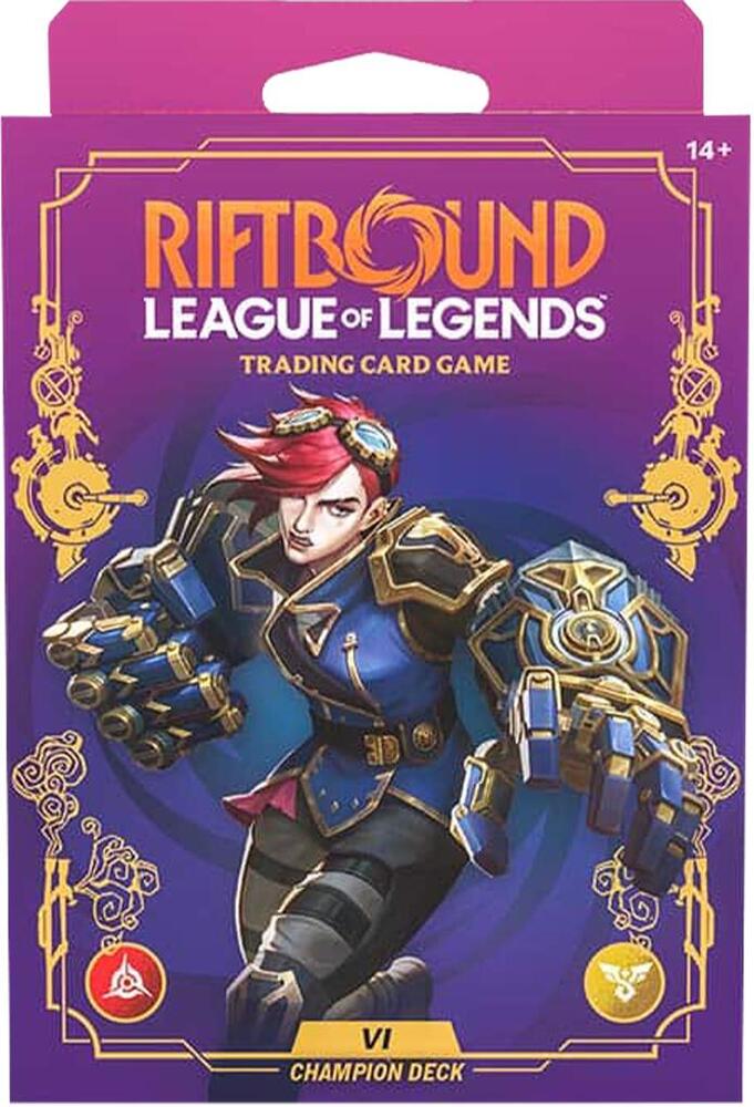Riftbound Unleashed Champion Deck Booster Pack Vi
