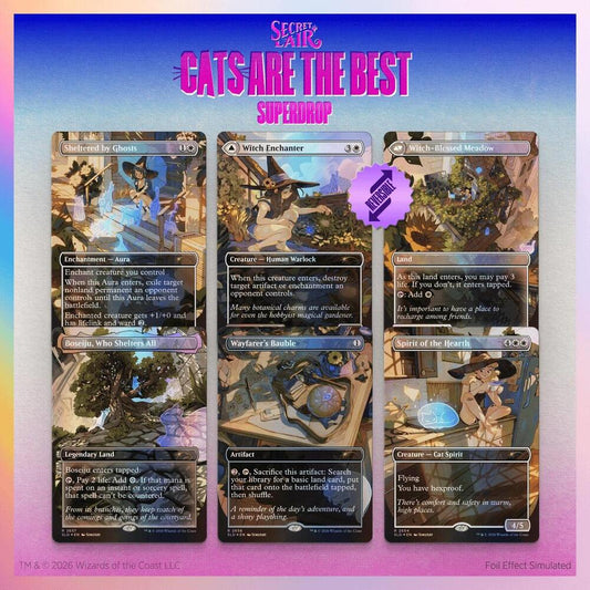 Secret Lair Witch's Familiar Foil