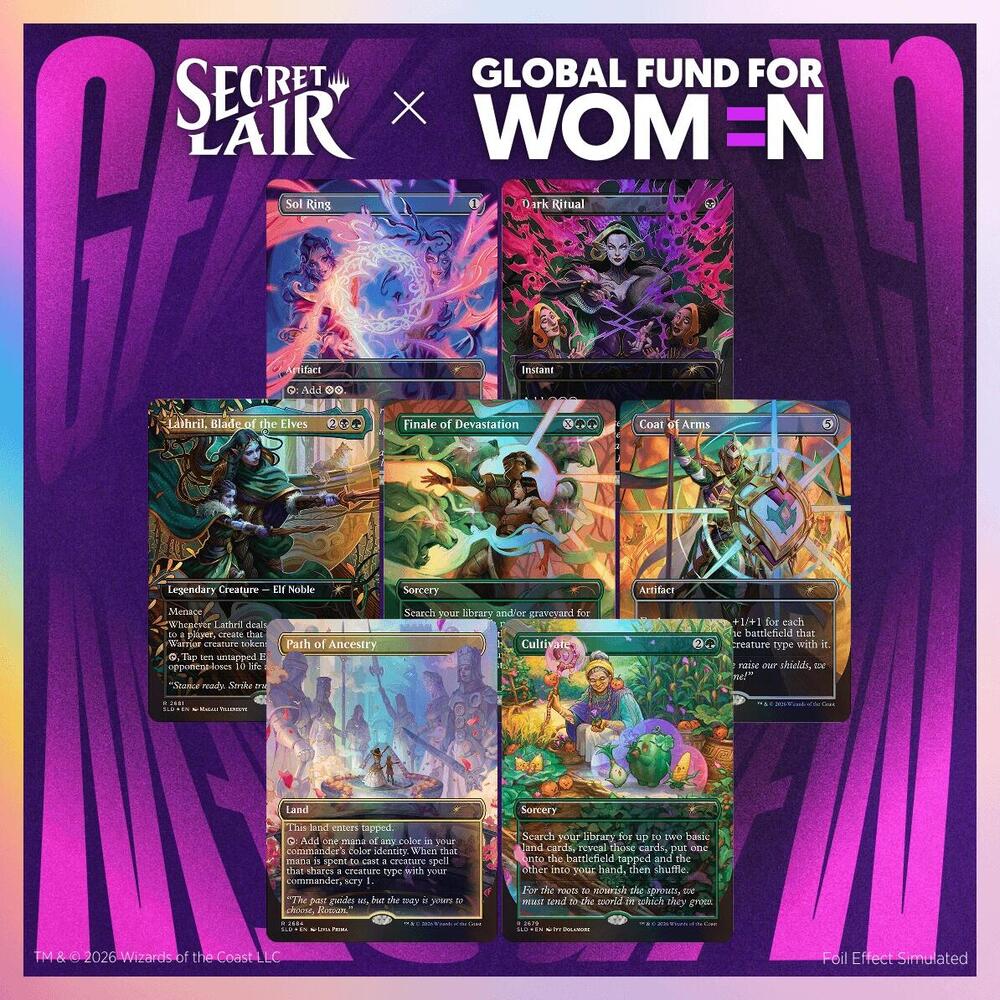 Secret Lair Their Magic is Limitless Foil