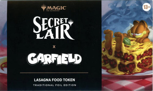 Secret Lair Garfield: Lasagna Food Token Foil