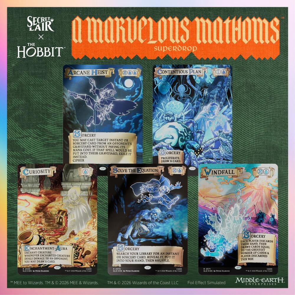 Secret Lair The Hobbit: He Who Walks Unseen Out of Sight Foil
