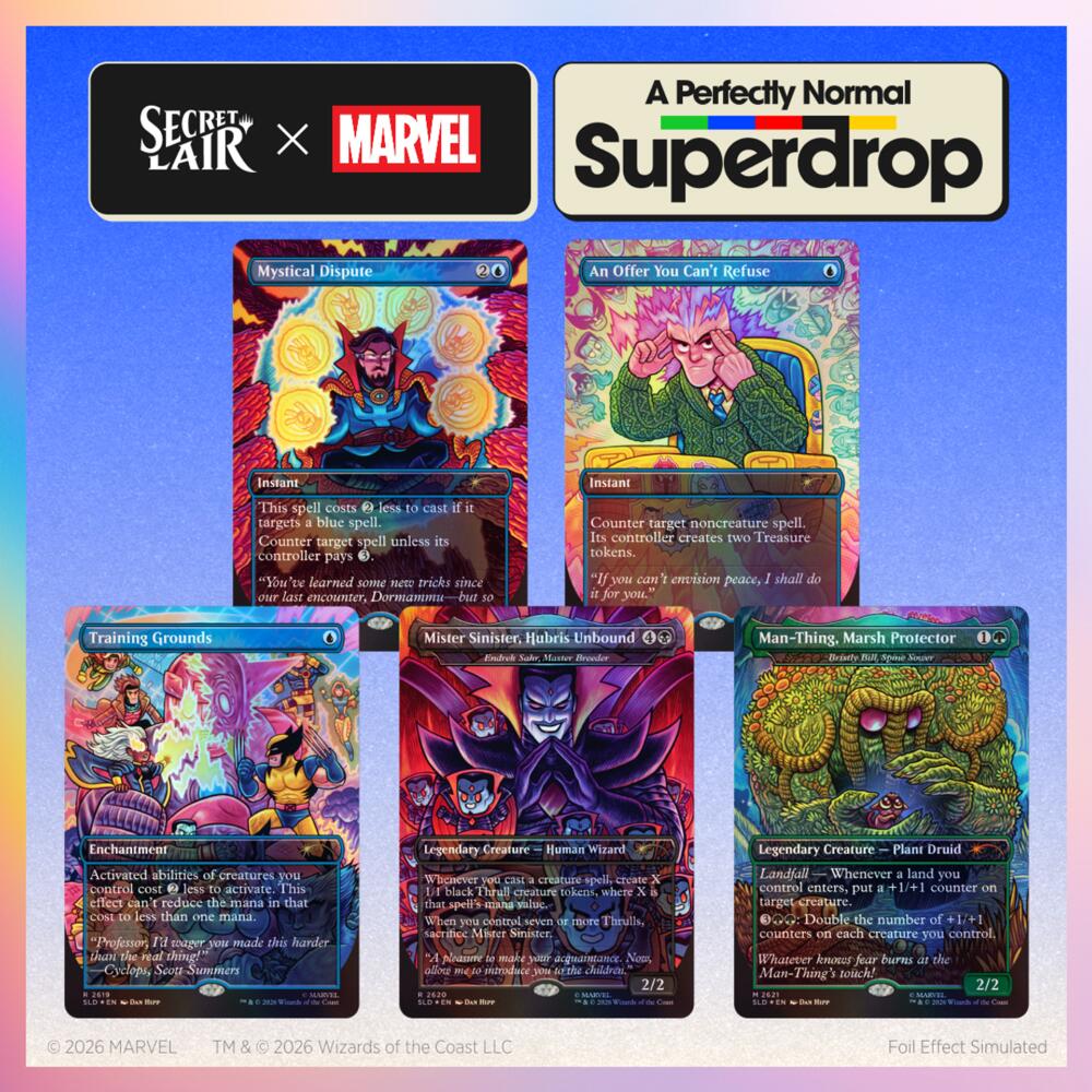 Secret Lair Marvel: Dan Hipp Foil
