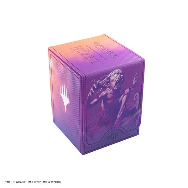 MTG The Hobbit Gollum, Riddle Master/The Lonely Mountain Squire 80+ XL Deckbox